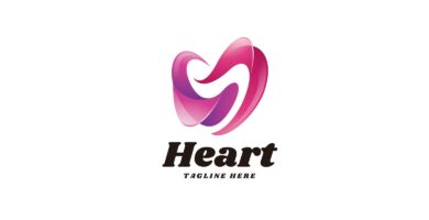 Heart Love – Logo Template