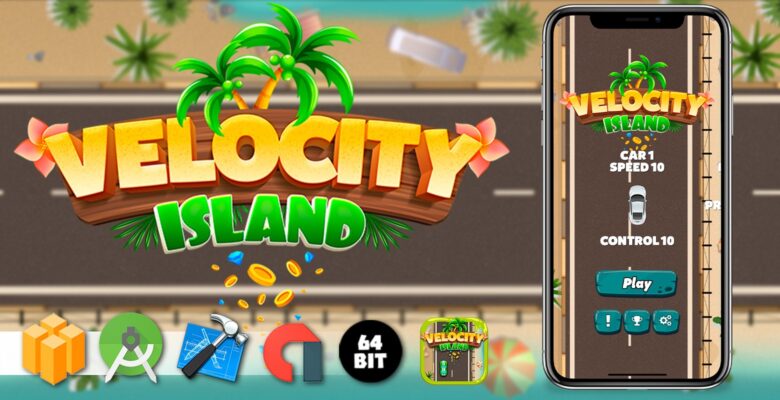 Velocity Island – Buildbox Template