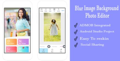 Blur Background Image Editor – Android Source Code
