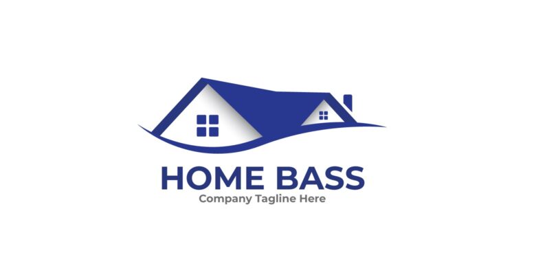 Home Bass Logo Template