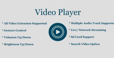 Video Player – Android App Source Code