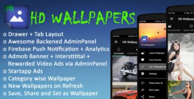 HD Wallpaper App – Android Source Code