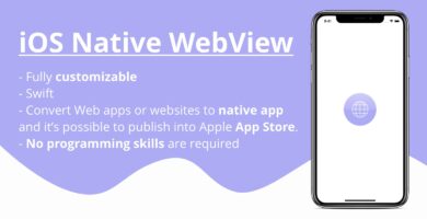 iOS Native WebView App Source Code