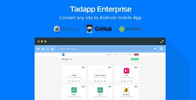 Tadapp – Convert Site To Android Mobile App