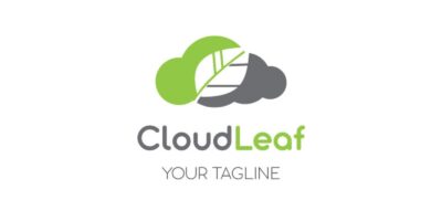 Cloud Shape Logo