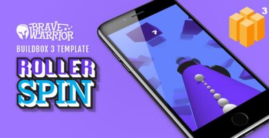 Roller Spin – Buildbox Template