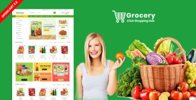 Grocery Opencart eCommerce Theme