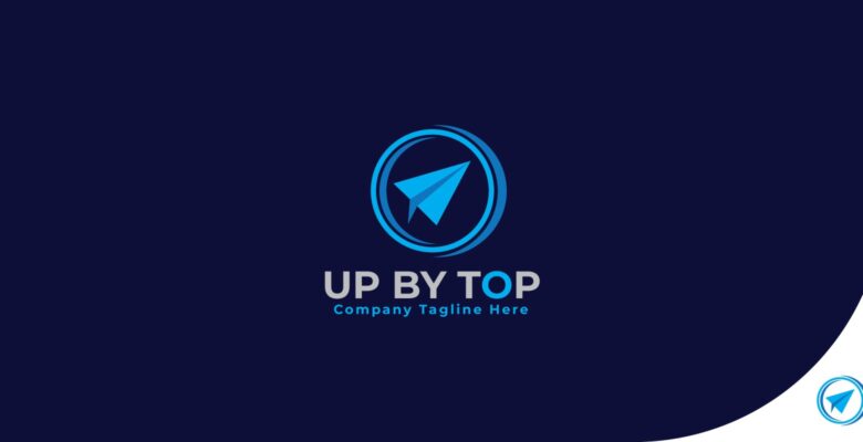 Up By Top Logo Template