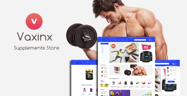 Vaxinx – Fitness Nutrition Store PHP Script