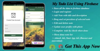 My ToDo List – Android App Template