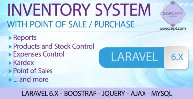 PHP Inventory Management System