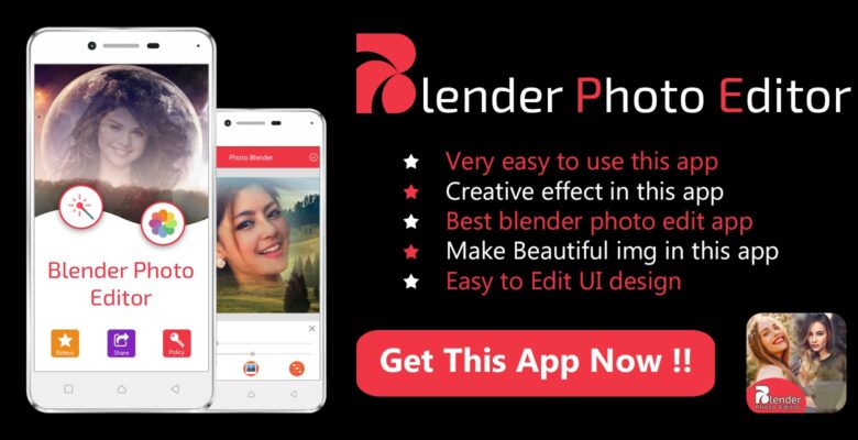 Blender Photo Editor – Android App Template