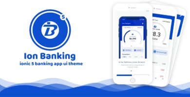 Ion Banking – Ionic 5 Banking App UI Theme
