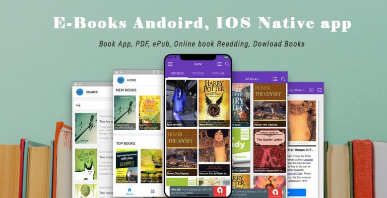 E-Books – Android And iOS App Template