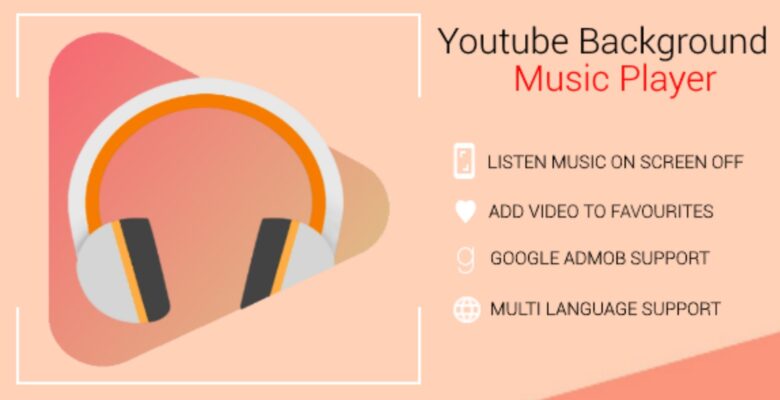 Youtube Background Music Player Android Template