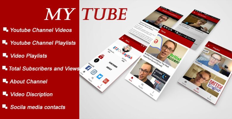 MyTube – Android App Template