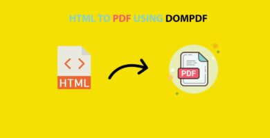 HTML To PDF Using PHP And DOMPDF