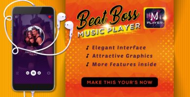 Beat Boss Music Player – Android Template