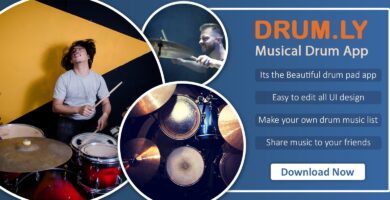 Drum Ly – Musical Drum Pad Android App Template