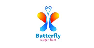 Butterfly Colors Logo 10