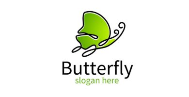 Butterfly Colors Logo 14