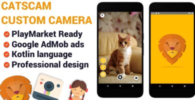 CatsCam – Android Custom Camera Source Code