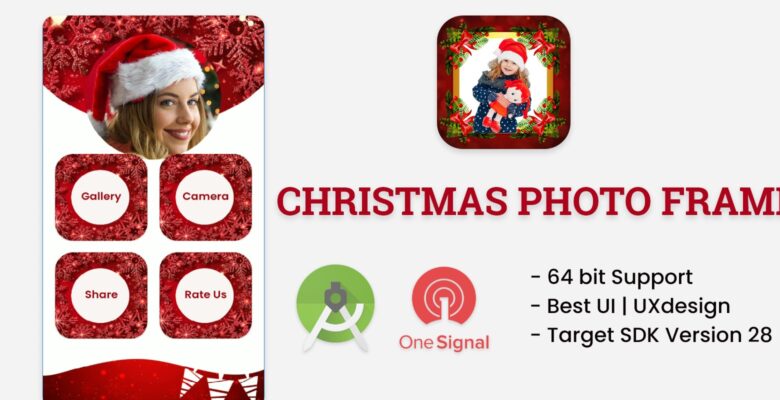 Christmas Photo Frame Android App Template