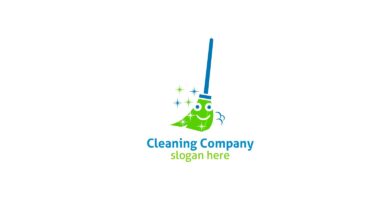 Cleaning Service Logo With Eco Friendly