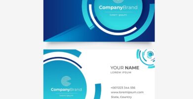Zomblue Business Card Template