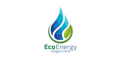 Natural Green Tree Logo With Ecology Leaf Design 2