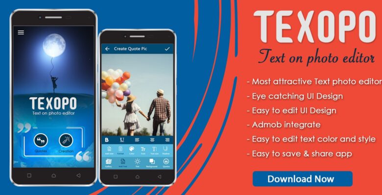 Texopo – text On Photo Quote Creator Android App