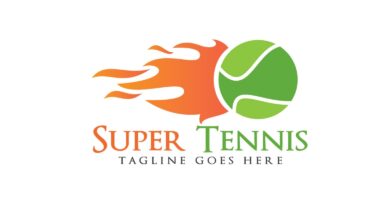 Super Tennis Logo Design