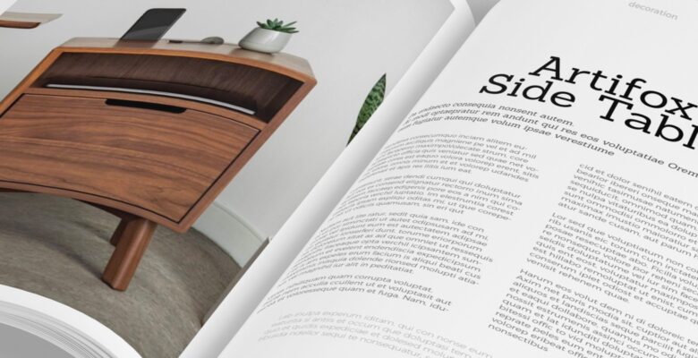 Design And Decoration Magazine Template