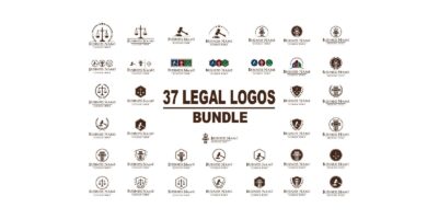 37 Legal Logos Bundle