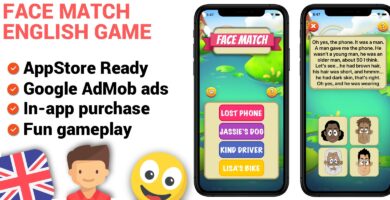 Face Match iOS English Learning Game