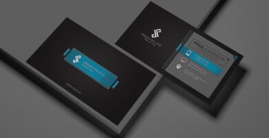 Ribbon Business Card Template