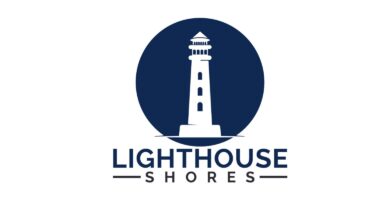 Lighthouse Shores Logo Design
