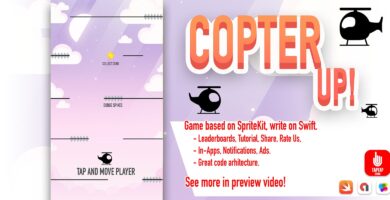 Copter Up – iOS App Template