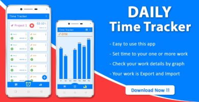 Daily Time Tracker – Android App Template