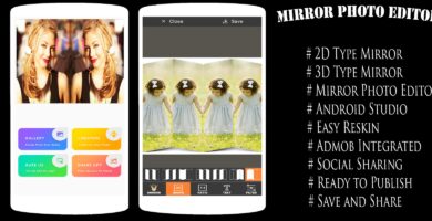Mirror Photo Editor – Android App Template