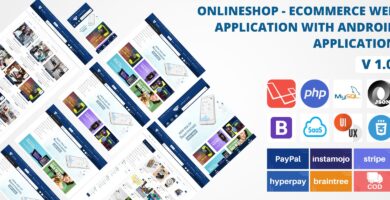 Online Shop – Ecommerce Web And Android App