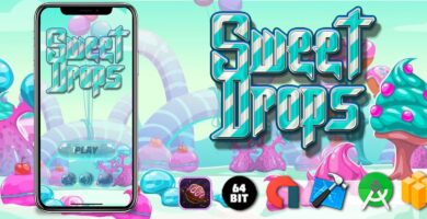 Sweet Drops – Buildbox Template