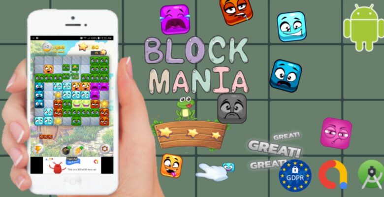 Block Mania –  Cordova Android Studio Template