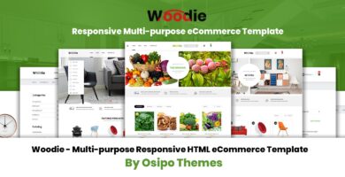 Woodie – Multipurpose eCommerce Template