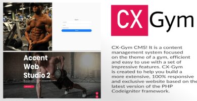 CX-Gym – Gym Content Management System