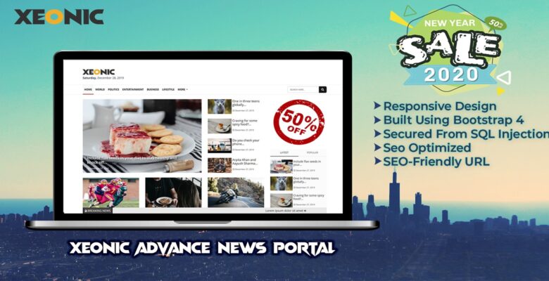 Xeonic – Advance News Portal PHP Script