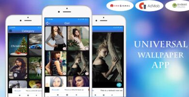 Universal Wallpaper App Android Template