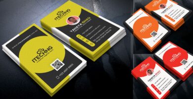 Creative And Clean Business Card