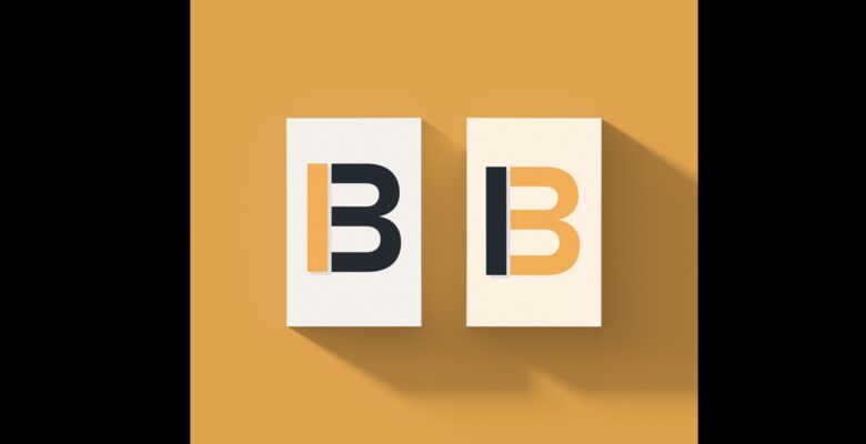 B Logo – Beautiful Minimalist Logo
