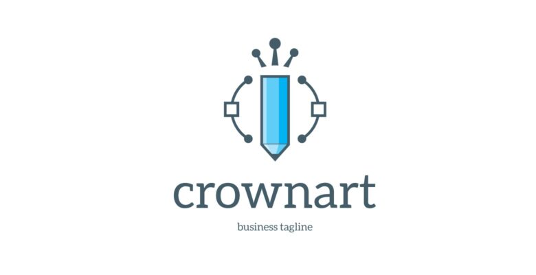 Crown Art Logo Template